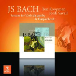 Jordi Savall & Ton Koopman - Bach: Sonatas For Viola Da Gamba & Harpsichord [ CD ]