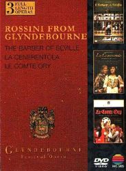 Rossini From Glindebourne: The Barber of Seville, La Cenerentola and Le Comte Ory - Various Artists (3 x DVD-Video) [ DVD ]