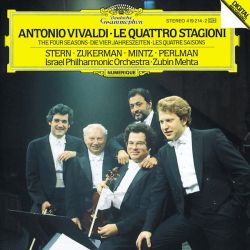 Isaac Stern, Pinchas Zukerman, Shlomo Mintz, Itzhak Perlman, Israel Philharmonic Orchestra, Zubin Mehta - Vivaldi: The Four Seasons [ CD ]