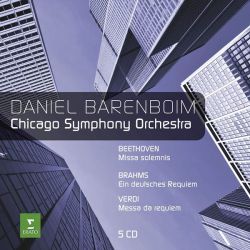 Daniel Barenboim - Beethoven: Missa Solemnis, Brahms: Ein deutsches requiem, Verdi: Messa da requiem (5CD) [ CD ]