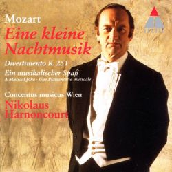 Nikolaus Harnoncourt, Concetus Musicus Wien - Mozart: Serenade No.13, 'Eine kleine Nachtmusik', Divertimento No.11 &amp; A Musical Joke [ CD ]