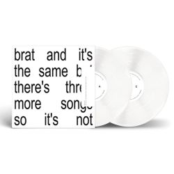 Charli XCX - Brat And It’s The Same But There’s Three More Songs So It’s Not (White Coloured) (2 x Vinyl)