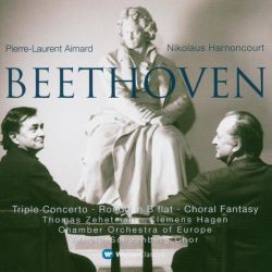 Pierre-Laurent Aimard, Chamber Orchestra of Europe, Nikolaus Harnoncourt - Beethoven: Triple Concerto, Rondo In B Flat, Choral Fantasy [ CD ]