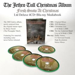 Jethro Tull - The Jethro Tull Christmas Album - Fresh Snow At Christmas (Limited Deluxe Mediabook, 4CD with Blu-ray))