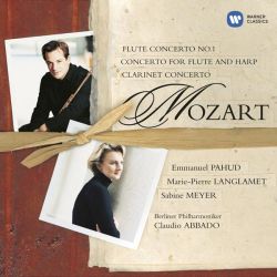 Emmanuel Pahud, Sabine Meyer, Berliner Philharmoniker, Claudio Abbado - Mozart: Flute Concerto No.1, Concerto For Flute and Harp, Clarinet Concerto (CD)