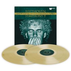 Simon Rattle & Wiener Philharmoniker - Beethoven: Symphony No. 9 (Limited Edition, Gold Coloured) (2 x Vinyl)