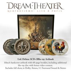 Dream Theater - Quarantieme: Live a Paris (Deluxe Artbook, 3CD with 3 x Blu-ray)
