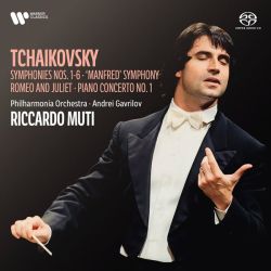 Riccardo Muti, Philharmonia Orchestra, Andrei Gavrilov - Tchaikovsky: Symphonies No.1-6, Manfred, Romeo & Juliet, Piano Concerto No.1 (5 x Super Audio CD)
