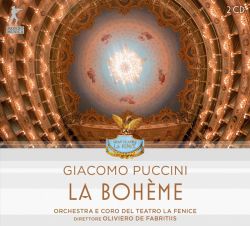 Mirella Freni, Orchestra del Teatro La Fenice di Venezia, Oliviero De Fabritiis - Puccini: La Boheme (Digipak) (2CD)