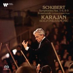 Herbert von Karajan, Berliner Philharmoniker - Schubert: Symphonies Nos. 5-6, 8-9, Rosamunde Overture (2 x Super Audio CD)