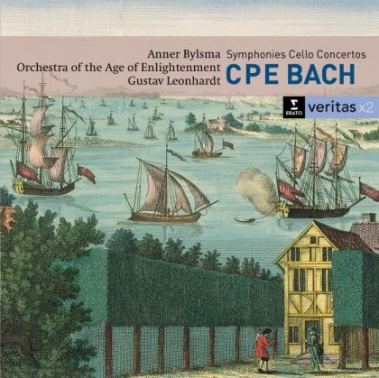 Anner Bylsma, Orchestra of the Age of Enlightenment, Gustav Leonhardt - Carl Philipp Emanuel Bach: Symphonies, Cello Concertos (2CD)