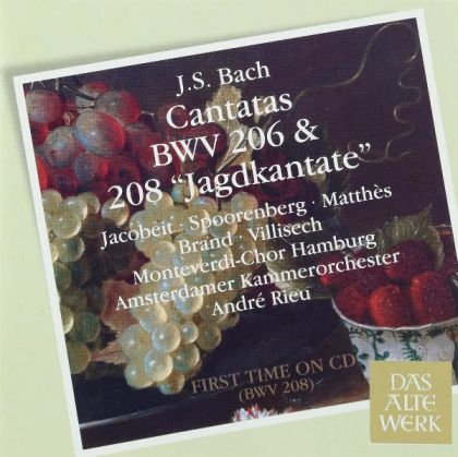 Bach, J. S. - Cantatas BWV 208 & 206 [ CD ]
