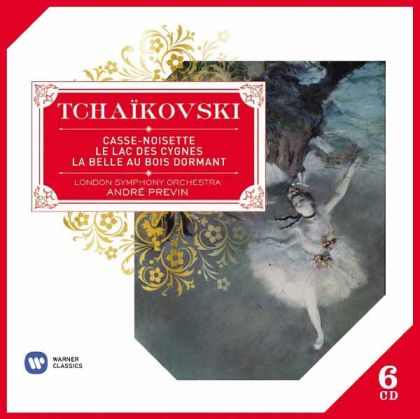 Andre Previn, London Sympnony Orchestra - Tchaikovsky: Ballets - Casse Noisette, Le Lac Des Cygnes, La Belle Au Bois Dormant (6CD box)