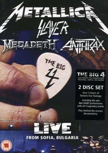 The Big Four: Metallica, Slayer, Megadeth, Anthrax - Live From Sofia, Bulgaria 22.06.2010 (2DVD-Video) [ DVD ]