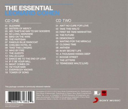 Leonard Cohen - The Essential Leonard Cohen (Limited Digipack) (2CD)