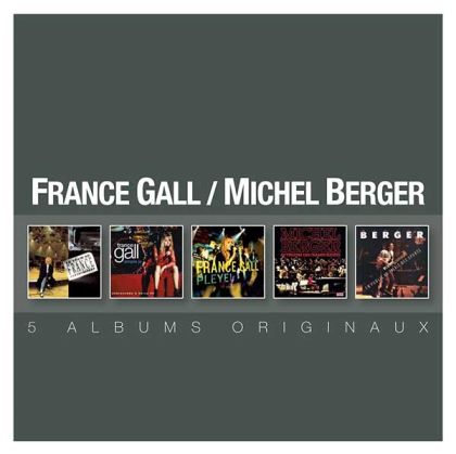 France Gall & Michel Berger - Original Album Series (5CD) [ CD ]