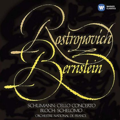 Mstislav Rostropovich - Schumann & Bloch: Cello Concerto & Schelomo [ CD ]