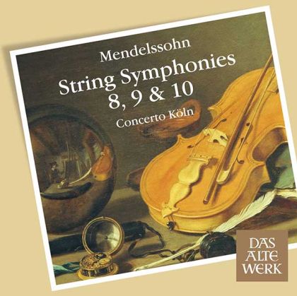 Concerto Koln - Mendelssohn: String Symphonies No.8, 9 & 10 [ CD ]
