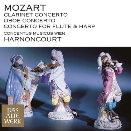 Mozart, W. A. - Clarinet Concerto, Oboe Concerto & Concerto for Flute & Harp [ CD ]