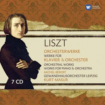 Kurt Masur, Michel Beroff  - Liszt: Orchestral Works and Works For Piano & Orchestra (7CD box)