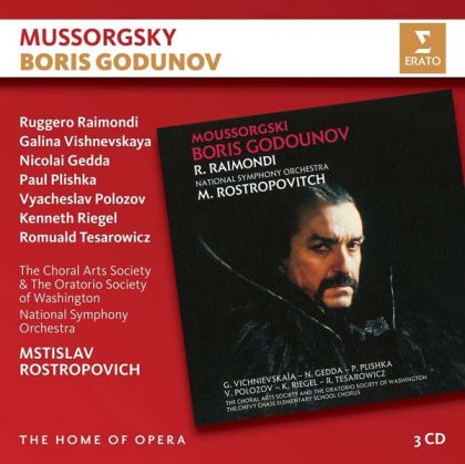 Mstislav Rostropovich, National Symphony Orchestra - Mussorgsky: Boris Godunov (3CD)