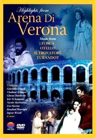 Highlights From Arena Di Verona (Music From Tosca, Otello, Il Trovatore, Turandot) - Various (DVD-Video)