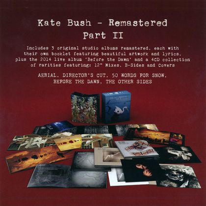 Kate Bush - Kate Bush Remastered Part 2 (2018 Remaster) (8CD Box)