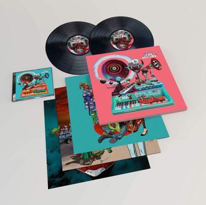 Gorillaz - Song Machine, Season One: Strange Timez (Limited Deluxe Box) (2 x Vinyl with CD & Hardcover Artbook)