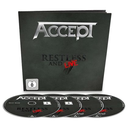 Accept - Restless And Live (Blu-Ray with 2CD & DVD-Video) (Deluxe Earbook) [ BLU-RAY ]
