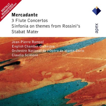 Mercadante, S. - Three Flute Concertos, Sinfonia On Themes From Rossini's & Stabat Mater [ CD ]