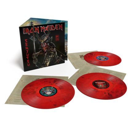 Iron Maiden - Senjutsu (Limited Red and Black Marble Coloured) (3 x Vinyl) 