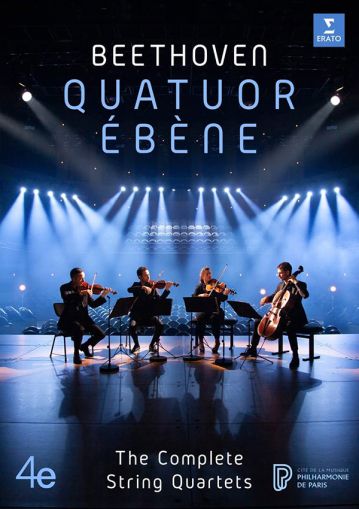Quatuor Ebene - Beethoven: The Complete String Quartets (Live At Philharmonie de Paris) (6 x DVD-Video)