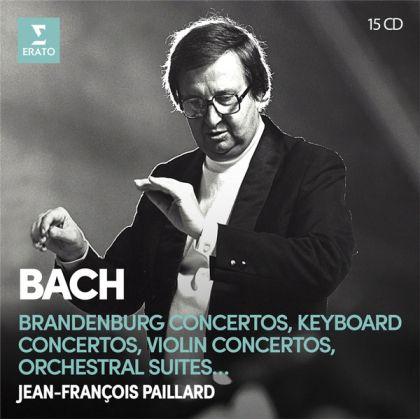 Jean-Francois Paillard - Bach: Brandenburg Concertos, Keyboard Concertos, Violin Concertos, Orchestral Suites (15CD box)
