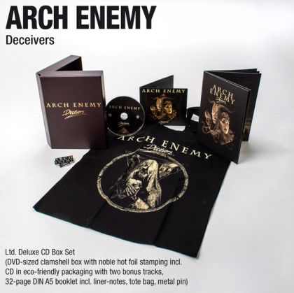 Arch Enemy - Deceivers (Limited Deluxe Edition, DVD-sized clamshell box) [ CD ]