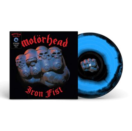 Motorhead - Iron Fist (40 Anniversary Limited Edition) (Black & Blue Swirl Coloured) (Vinyl) [ LP ]