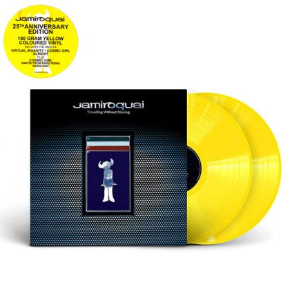 Jamiroquai - Travelling Without Moving (25th Anniversary Edition, Yellow Coloured) (2 x Vinyl)