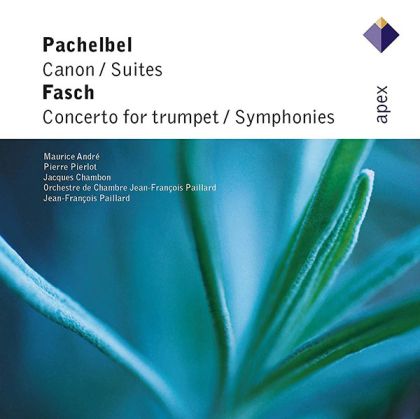 Jean-Francois Paillard - Pachelbel: Canon, 2 Suites For Strings & Fasch: Concerto For Trumpet, 2 Symphonies [ CD ]