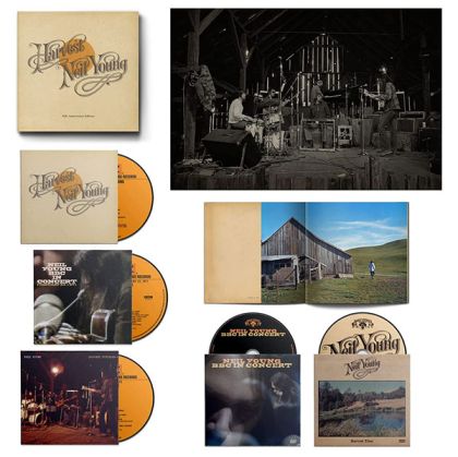 Neil Young - Harvest (50th Anniversary Limited Edition 3CD & 2 x DVD Hardcover Book Box)