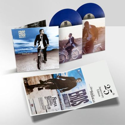 Eros Ramazzotti - Dove c'e Musica (25th Anniversary Edition, Blue Coloured) (2 x Vinyl) [ LP ]