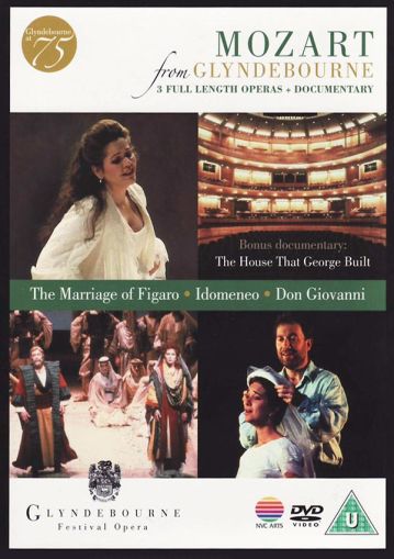 Mozart From Glindebourne (Le Nozze Di Figaro, Don Giovanni, Idomeneo) - Various Artists ( (4 x DVD-Video)