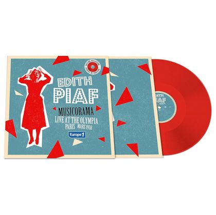 Edith Piaf - Musicorama: Live At The Olympia Paris, Mars 1958 (Limited Edition, Red Coloured 10 inch Vinyl)