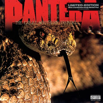 Pantera - The Great Southern Trendkill (Limited Edition) (White & Orange Marbled) (Vinyl)