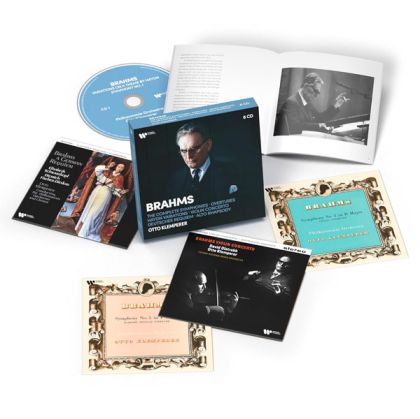 Otto Klemperer, Philharmonia Orchestra - Brahms: The Complete Symphonies, Overtures, Haydn Variations, Violin Concerto, Requiem, Alto Rhapsody (6CD box)