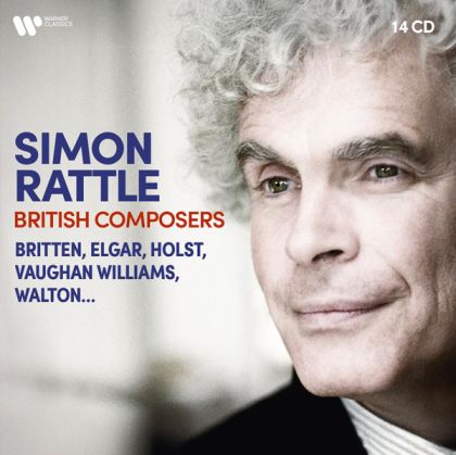 Simon Rattle, Berliner Philharmoniker - British Composers: Britten, Elgar, Holst, Vaughan Williams, Walton… (14CD box)