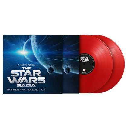 John Williams - Music From The Star Wars Saga: The Essential Collection (conducted by Robert Ziegler) (Limited Red Coloured) (2 x Vinyl)