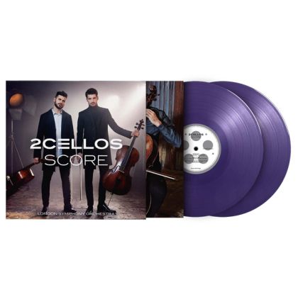 2Cellos (Two Cellos - Luka Sulic & Stjepan Hauser) - Score (Limited Edition, Purple Coloured) (2 x Vinyl)