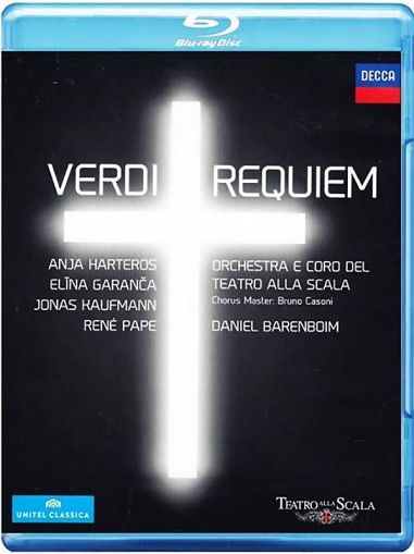 Anja Harteros, Elina Garanca, Jonas Kaufmann, La Scala Orchestra, Daniel Barenboim - Verdi: Verdi Requiem (Blu-Ray)