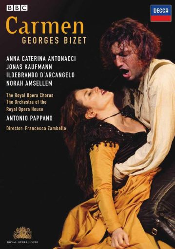 Jonas Kaufmann, Anna Caterina Antonacci, Royal Opera House, Antonio Pappano - Bizet: Carmen (DVD-Video)