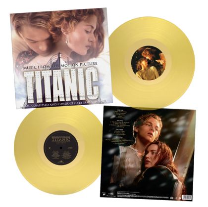 James Horner - Titanic (Music From The Motion Picture) (Limited Edition, Translucent Yellow Coloured) (2 x Vinyl)