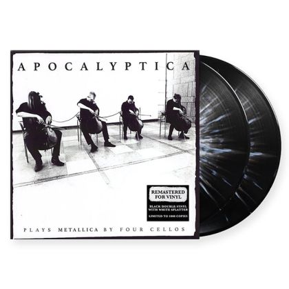 Apocalyptica - Plays Metallica (30th Anniversary Limited Edition, Black with White Splatter) (2 x Vinyl)